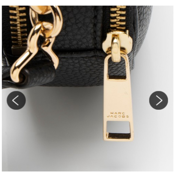 Women's Marc Jacobs Black Rewind Leather Crossbody Bag Small - Picture 11 of 13